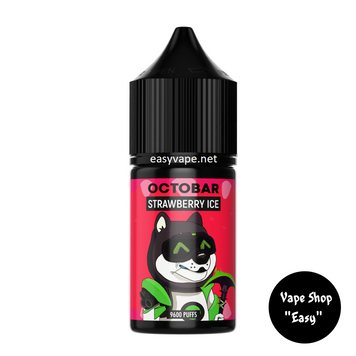 Солевая жидкость для под систем Octobar 30 ml Strawberry Ice 50 mg 2141-4 фото