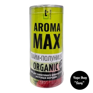 Aroma Max Лайм Клубника 60 ml Набор для самозамеса органический 03037 фото