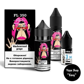 Набор для самозамеса солевой RF 350 Blackcurrant Grape 30 ml 50 mg 10504 фото