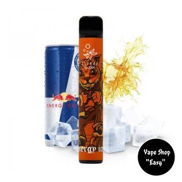 Одноразовая Pod система Elf Bar Lux 2000 Energy Ice (Энергетик) 50mg 1200mah на 2000 затяжек 0715-1 фото