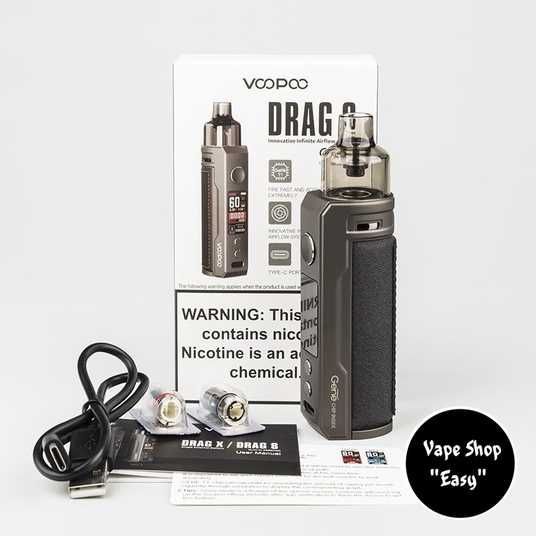 Pod система Voopoo Drag S Pod Mod Starter Kit Оригинал купить ✔️ Vape Shop  Easy, 0621