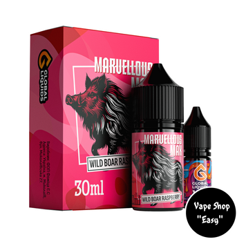 Набор для самозамеса солевой Marvellous Max Wild Boar Raspberry 30 ml 50 mg 10529 фото