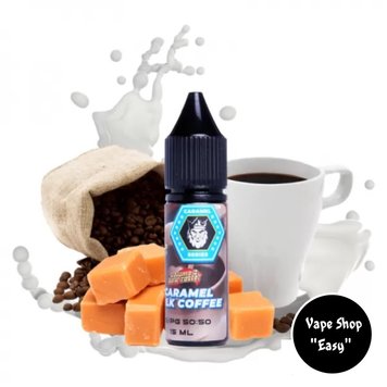 Солевая жидкость для под систем Flamingo Salt Caramel Milk Coffee 35 mg 0055 фото