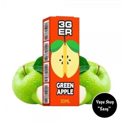 Набір для самозамісу сольовий 3Ger Green Apple 30 ml 50 mg 10362-1 фото