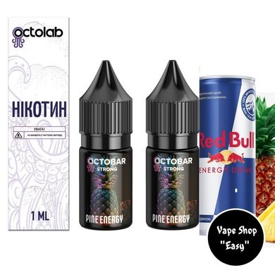 Набор для самозамеса солевой Octobar Strong Pine Energy 10 ml 50 mg 10325 фото