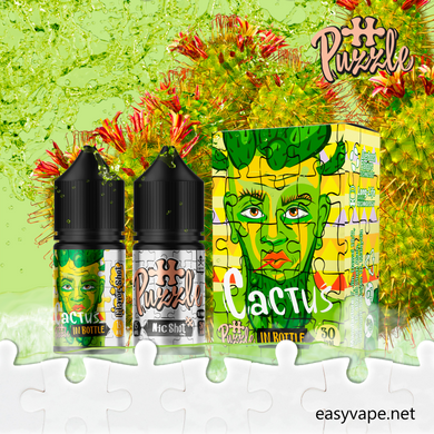 Набор для самозамеса солевой In Bottle Puzzle Cactus 30 ml 30 mg 10270 фото