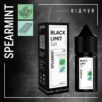 Набор для самозамеса солевой Black Limit Salt Spearmint 30 ml 50 mg 10147 фото