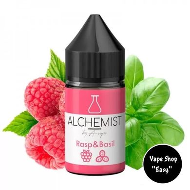 Сольова рідина для под систем Alchemist 30 ml Rasp Basil 35 mg 2190 фото