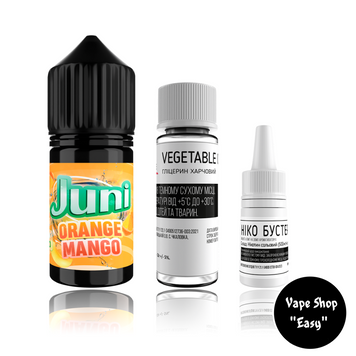 Набір для самозамісу сольовий Juni Orange Mango 30 ml 50 mg 10178-1 фото