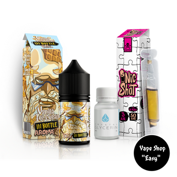 Набір для самозамісу сольовий In Bottle Puzzle Vanilla Ice Cream 30 ml 50 mg 10484-1 фото