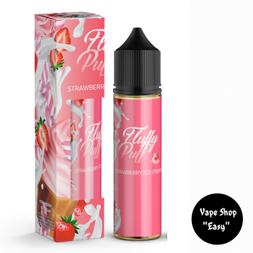 Ароматизатор Fluffy Puff Strawberry Ice Cream 60 ml для самозамеса 03059 фото