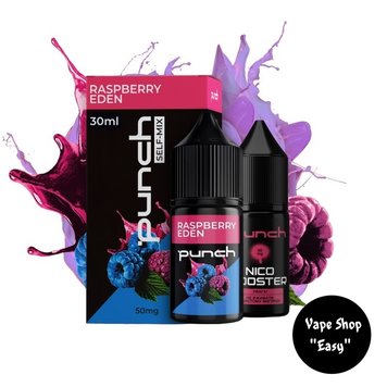 Набор для самозамеса солевой Punch Raspberry Eden 30 ml 65 mg 10418-1 фото