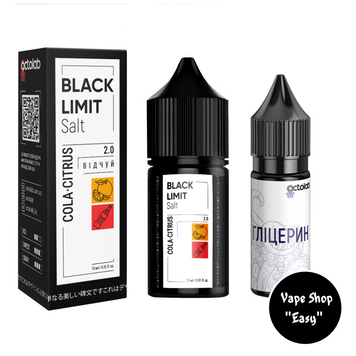 Набір для самозамісу сольовий Black Limit Salt Cola Citrus 30 ml 50 mg 10147-4 фото