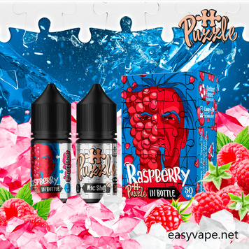 Набір для самозамісу сольовий In Bottle Puzzle Raspberry 30 ml 30 mg 10466-1 фото