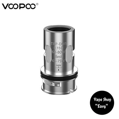 Випарник VooPoo TPP DM1 0.15 Ом Оригінал 0241 фото