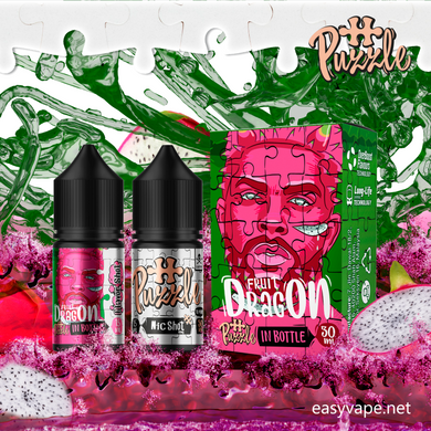 Набор для самозамеса солевой In Bottle Puzzle DragonFruit 30 ml 50 mg 10264 фото