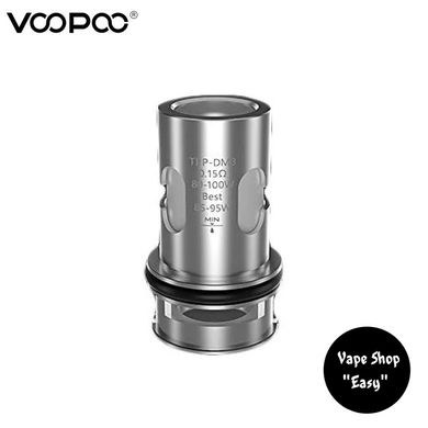 Випарник VooPoo TPP DM3 0.15 Ом Оригінал 0241-1 фото