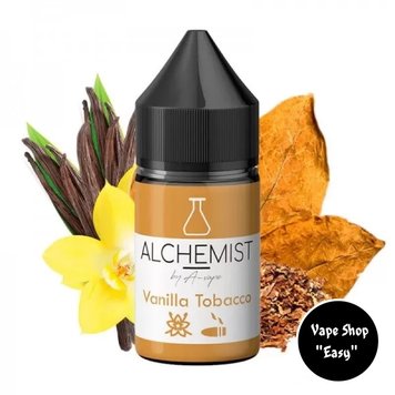 Солевая жидкость для под систем Alchemist 30 ml Vanilla Tobacco 35 mg 2192-1 фото