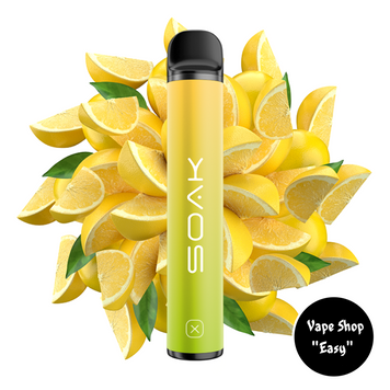 Одноразовая Pod система Soak 1500 True Lemon (Лимон) 0722-7 фото