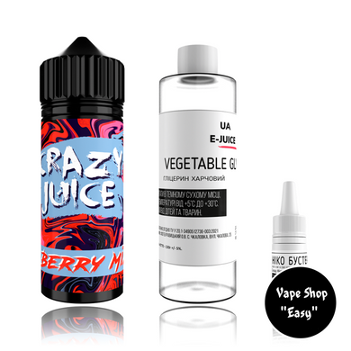 Crazy Juice Berry Mix 120 ml Набор для самозамеса органический 03025-1 фото