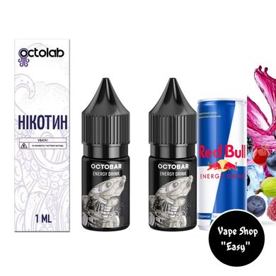 Набор для самозамеса солевой Octobar NFT Energy Drink 10 ml 50 mg 10331 фото