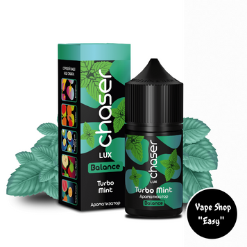 Ароматизатор Chaser Lux Turbo Mint 30 ml для самозамеса 10451 фото