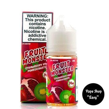 Солевая жидкость для под систем Fruit Monster Strawberry Kiwi Pomagranate 48 mg 2296-1 фото