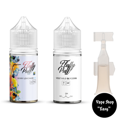 Набір для самозамісу сольовий Fluffy Puff Berry Lemonade Ice 30 ml 50 mg 10240-1 фото