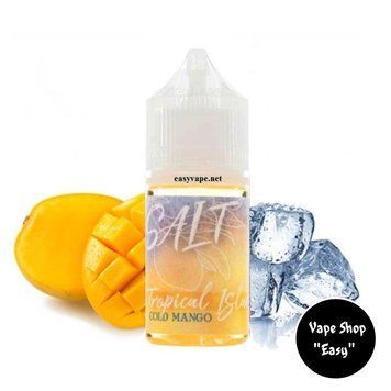Солевая жидкость для под систем Tropical Island Salt Cold Mango 25 mg 0060 фото