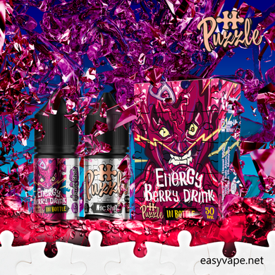 Набор для самозамеса солевой In Bottle Puzzle Energy Berry Drink 30 ml 30 mg 10271 фото