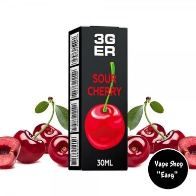 Набір для самозамісу сольовий 3Ger Sour Cherry 30 ml 50 mg 10372-1 фото