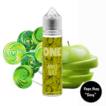 Ароматизатор ONE Apple Slice 60 ml для самозамеса 03081 фото