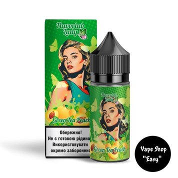 Набір для самозамісу сольовий Flavorlab Lady Green Tea Peach 30 ml 50 mg 10571-4 фото