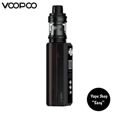 Вейп Voopoo Drag M100 S Uforce L-Tank Black Darkwood Starter Kit Оригінал 0678 фото