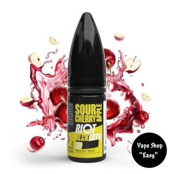 Набор для самозамеса солевой Riot Black Edition Sour Cherry Apple 30 ml 50 mg 10570-1 фото