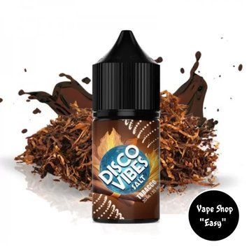Солевая жидкость для под систем Disco Vibes Tobacco 35 mg 0036 фото