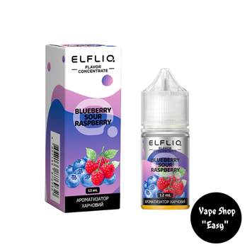 Ароматизатор Elfliq Blueberry Sour Raspberry 30 ml для самозамісу 10618-2 фото