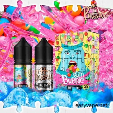 Набор для самозамеса солевой In Bottle Puzzle Bubblegum 30 ml 30 mg 10429-1 фото