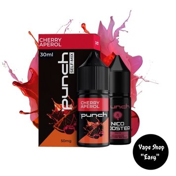 Набор для самозамеса солевой Punch Cherry Aperol 30 ml 50 mg 10414 фото