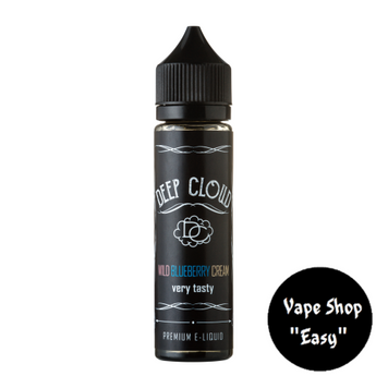 Органічна рідина для вейпа Deep Cloud Wild Blueberry 0 mg 0347-2 фото