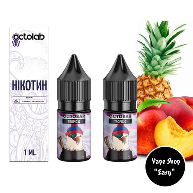 Набор для самозамеса солевой Octobar NFT Tropic Q 10 ml 50 mg 10338 фото