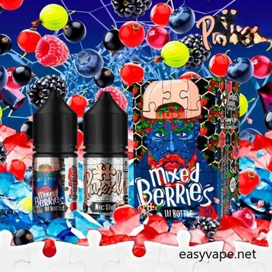 Набір для самозамісу сольовий In Bottle Puzzle Mixed Berries 30 ml 30 mg 10430-1 фото