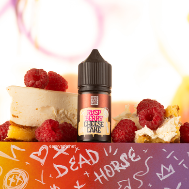 Набір для самозамісу сольовий Dead Horse Raspberry Cheesecake 30 ml 50 mg 10591-9 фото