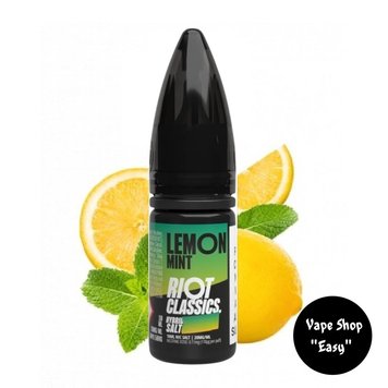 Набор для самозамеса солевой Riot Classics Lemon Mint 30 ml 50 mg 10570-5 фото