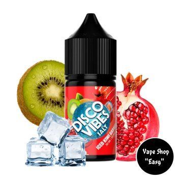 Солевая жидкость для под систем Disco Vibes Iced Kiwi Garnett 35 mg 0038-1 фото
