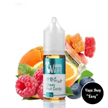 Солевая жидкость для под систем Admiral Vape Chewy Fruit Candy 15 ml 35 mg 2276 фото