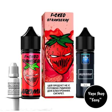 Fucked Lab Strawberry 60 ml 3 mg Набор для самозамеса органический для вейпа 03010-3 фото