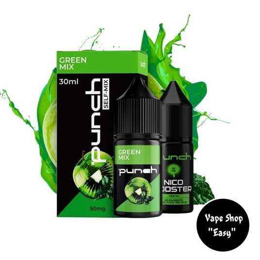 Набір для самозамісу сольовий Punch Green Mix 30 ml 50 mg купити