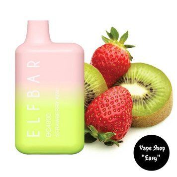 Одноразовая Pod система Elf Bar BC 4000 Strawberry Kiwi (Клубника Киви) 50mg c подзарядкой на 4000 затяжек 0717-3 фото