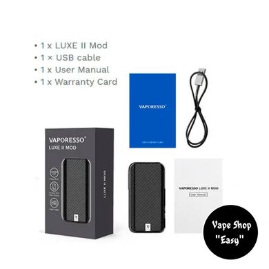 Бокс Мод Vaporesso Luxe 2 220W Carbon Оригинал 02001 фото